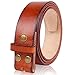 NPET Men's Genuine Leather Belt Classic Full-Grain Belt 1.5