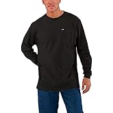 Wrangler Big and Tall Heavyweight Long Sleeve Pocket T-Shirt for Men