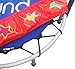 Pure Fun 36-inch Kids Bungee Trampoline with Handrail, Ages 3 to 7, Multi