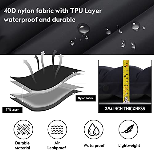 WOLF WALKER Camping Sleeping Pad Ultralight Sleeping Mat for