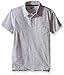 Crazy 8 Boys' Big Short Sleeve NEP Polo Shirt, Grey, Small