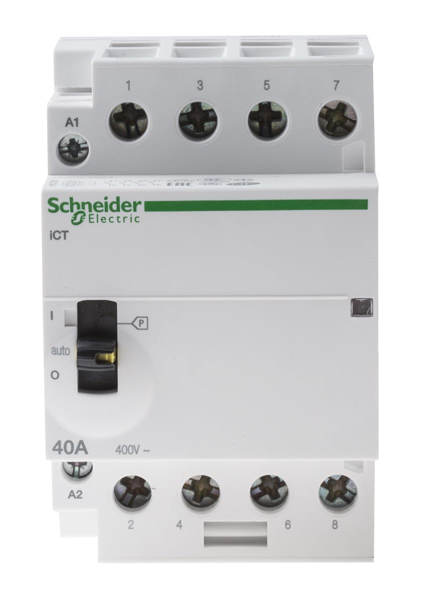 Schneider Electric Code 22250 ¼ TZ A9 °C21844 4S 40 A 220-240VAC Acti9 22250 Installation ¼ TZ for Modular 3606480096877