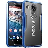 Nexus 5X Case, SUPCASE Google Nexus 5X Case Cover (2015 Release) Unicorn Beetle Series PremiumSlim Hybrid Protective Case / Bumper (Frost/Blue)