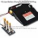 Crazepony 1S Lipo Battery Charging Board Micro JST 1.25 and JST-PH XT60 Plug Tiny Whoop Parallel Connect Plate for Horizon Blade UMX Drone etc