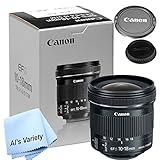 Canon 10-18mm F/4.5-5.6 IS STM Lens (New Retail Box) - W/ Free Microfiber Cleaning Cloth