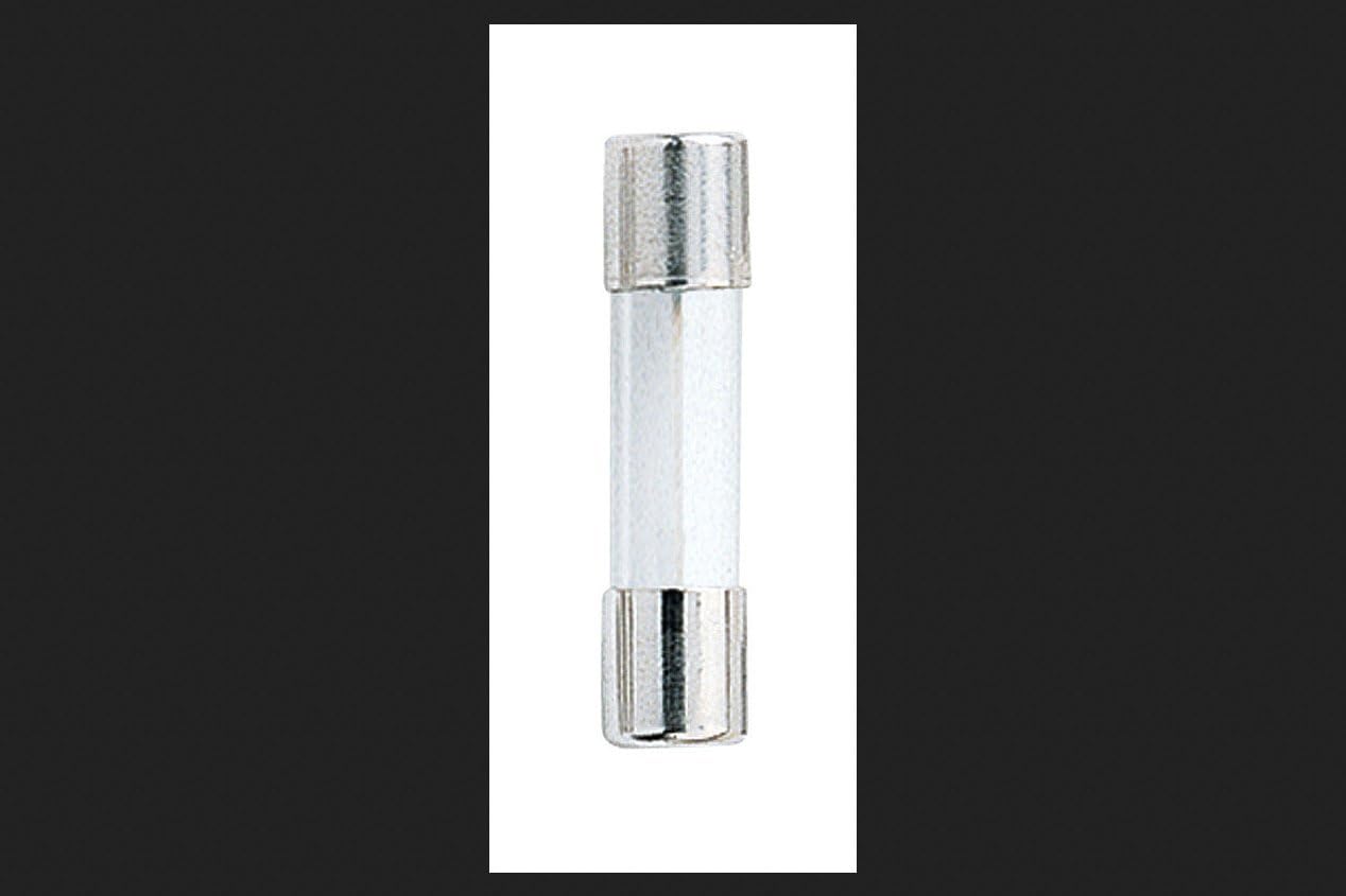 Bussmann BP/GMA-1A 1 Amp Glass Fast Acting Cartridge Fuse, 125V Carded UL Listed, 2-Pack