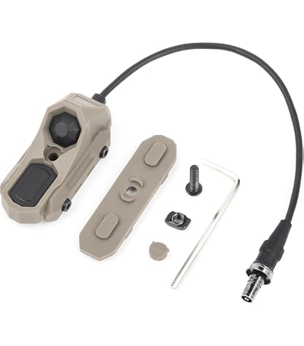 Amazon.com: HATSEN Tactical Modular Dual Wire Button Remote