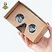 Tree New Bee 2019 New VR Headset Cardboard VR V6 Virtual Reality DIY 3D Glasses for Smartphone (TNB-VR001)