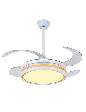 Amazon Com Ceiling Fan Light Ceiling Fan Modern Minimalist Led