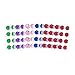 Super Z Outlet Mini Self-Adhesive Back Jewels Multi-Color Assorted Gems Rhinestone, Hearts, Diamonds, Stars Stickers for Arts & Crafts Projects, Decorations, Invitations (500 Assorted Pieces)