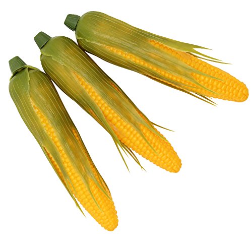 Babariol Artificial Corn, Lifelike Simulation Fake Vegetable Corn (3 pcs) (Corn) - Thumbnail 3