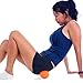 WOD Nation Massage Ball Set - 2 Solid Rubber Lacrosse Balls and 1 Trigger Point Deep Tissue Spiky Ball - Perfect for Self Myofascial Release - Includes a Convenient Travel Bag (Orange & Black)