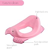 DIVCHI Toddler Toilet Training Seat Pink Portable Potty for Girls & Boys view 2