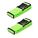 BlueCosto Luggage Strap Suitcase Belts Travel Accessories, 2-Pack, Green