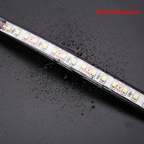 Motorcycle Fork Light Strips IMISO 2 x 15 LED Turn Signals/Running / Brake/License Plate Lights - IP65 Waterproof Universal Lights Strip Kit for Harley Motorbike - Thumbnail 5