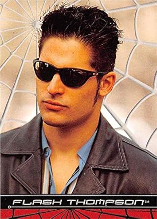 Joe Manganiello Trading Card Spiderman Marvel Topps 2002 12 Flash Thompson At Amazon S Entertainment Collectibles Store