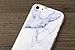 Iphone 5C case, 5C Case, IiEXCEL Marble Pattern White Soft Gel TPU Cover Case for Iphone 5C (Color 15)