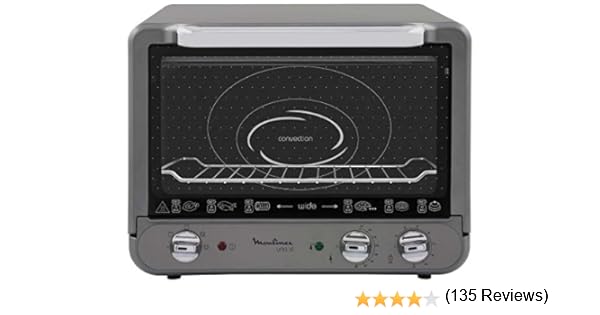 Moulinex Uno XL Convection - Horno de convección 2200W, 30L de ...