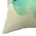 YOUR SMILE Cotton Linen Square Decorative Throw Pillow Case Cushion Cover 18x18 Inch(44CM*44CM) (YS243)