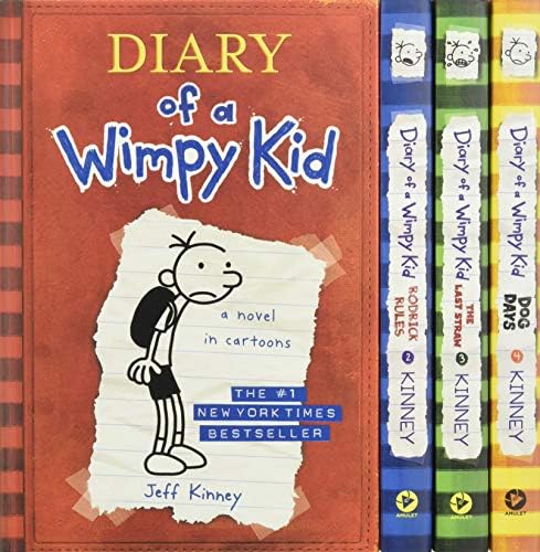 Diary of a Wimpy Kid Box of Books 1–10 Hardcover Gift Set: Kinney