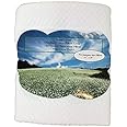 Quilted Cotton Pillow Cover for beans72 Japanese Size 14 inches x 20 inches Buckwheat Pillows
