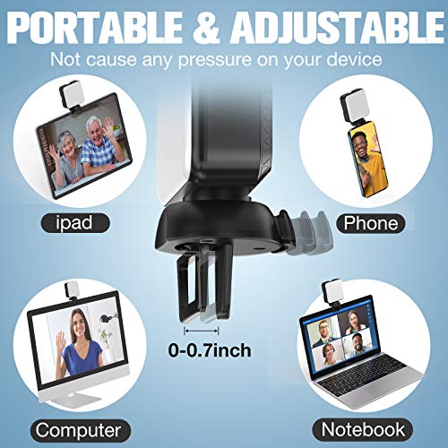 FDKOBE Video Conference Lighting Kit, cam Lighting with Clip for