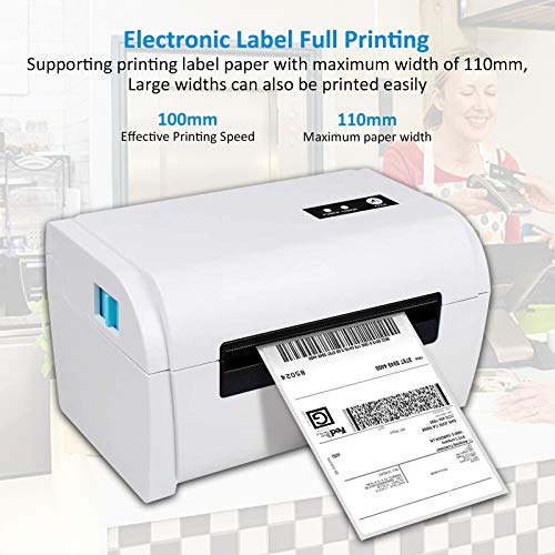 NETUM Shipping Label Printer, 160mm/s Direct High Speed Thermal USB Label Printer, 4X6 Shipping Label Maker, Support Windows Mac System, Compatible with Ebay,Amazon, FedEx,UPS,Shopify