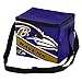 FOCO Baltimore Ravens Big Logo Stripe 6 Pack Cooler