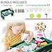 Kids Travel Tray, ZALALOVA Car Seat Travel Tray Children Eating Snack & Drawing Tray Waterproof Play Table