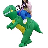 Vantina Inflatable Rider Costume Riding Me Dress Dinosaur Suit Mount Kids Adult