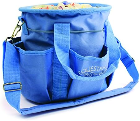 DESERT EQUESTRIAN 2493 Sport Horseshoes Deluxe Grooming Tote 020206