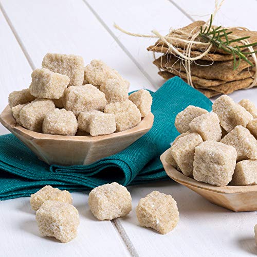 The Sugar Lab Bulk 2.2 Tub USDA Certified Organic Sugar Cubes All Natural Kosher Vegan & Non-GMO Organic Sugar Cubes - Great Sugar for Tea and coffee sugar - Use Natural Sugar Cubes in Cocktails - Thumbnail 2