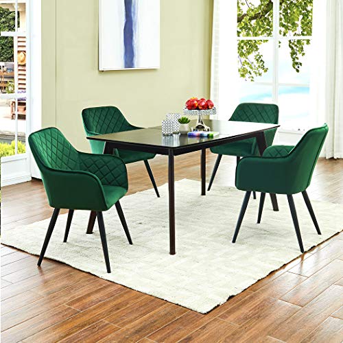 Duhome Modern Accent Chairs,Home Office MidBack Support MidCentury