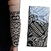 4pk Tattoo Elastic Arm Sleeves Cooling Athletic Sport Skins Sun Protective Gear Fake Tattoo Sleeves