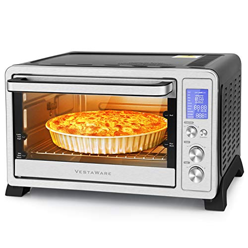 Vestaware Convection Toaster Oven, Digital LCD Display Countertop Smart