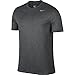 NIKE Men's Dry Legend 2 Tee, Charcoal Heather/Matte Silver, XX-Large