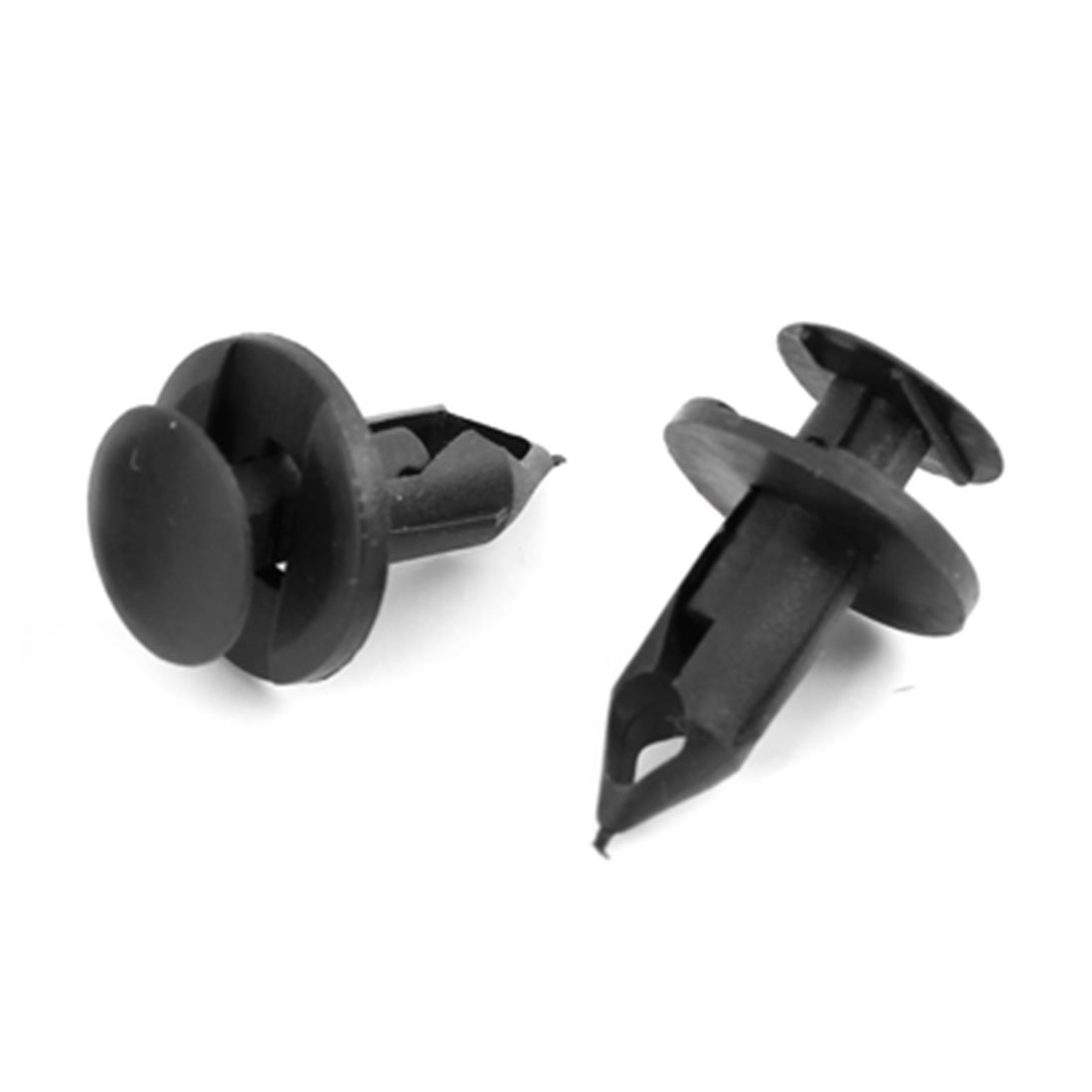 sourcing map 100 Pcs 8mm Plastic Rivets Retainer Bumper Clips for Truck Car