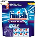 Finish Quantum Max Fresh, Automatic Dishwasher Detergent Tablets 120 Capsules
