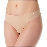 DKNY womens Dnky Dkny Women's Litewear Seamless Cut Anywhere Thong Panty