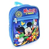 Mickey & Friends 10 inch Mini Backpack (Mickey & Friends Blue)