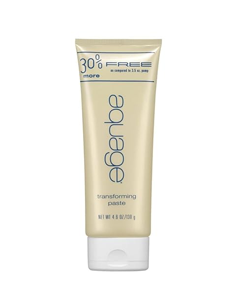 AQUAGE TRANSFORMING PASTE, CREATES TEXTURE AND HOLD SIMULTANEOUSLY, PROVIDES LONG-LASTING STYLE RETENTION, 4.6 OZ.