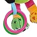 Zig Zag Kid Musical Cow Soft Plush Baby Rattle with Teether