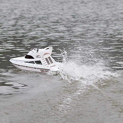 XHCP Fernbedienungsboote Elektrisch USB Wiederaufladbar Kinder Erwachsene RC Schiff 2,4 GHz Modell RC Schiff 4CH Scale… – Bild 5