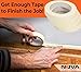 Phyxology Supply 3/4 in Pro-Grade Masking Tape. 60 Yard Roll 4 Pack = 240 Yards of Multi-Use, Easy Tear Removable Tape. Great for Labeling, Painting, Packing and More. Adhesive Leaves No Residue!