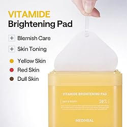MEDIHEAL Vitamide Brightening Pad - Vegan Face