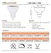 CBconcept UL-Listed MR11 GU4.0 LED Light Bulbs, 5-Pack, 2 Watt, 230 Lumen, Warm White 3000K, 36° Beam Angle, 12 Volt, 20W Halogen Bulbs Equivalent, Landscape/Accent/Recessed/Track Lighting