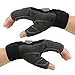 Trideer Workout Gloves, Full Palm Protection & Extra Grip,Rowing Gloves, Gym Gloves for Training, Fitness, Exercise (Men & Women)
