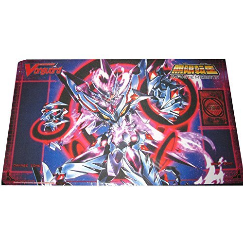 Qiyun Cardfight Vanguard Play Mat Infinite Rebirth 19 x 11 inches New
