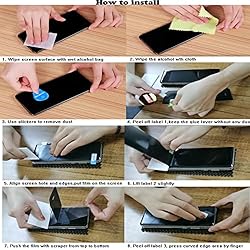 (1 SET 2 PCS) Privacy Screen Protector Compatible