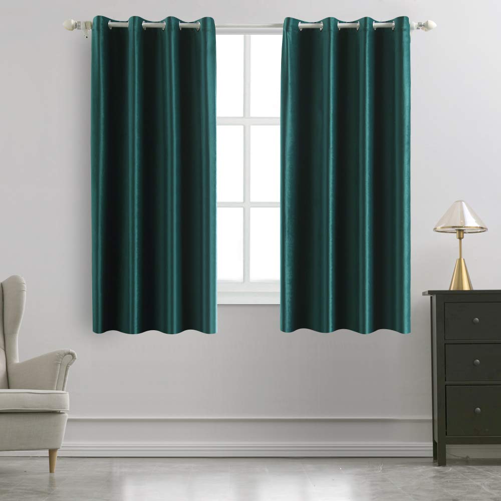 Best emerald living room curtains